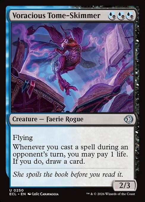 Voracious Tome-Skimmer (250) (Foil) - Lorwyn Eclipsed - Game On
