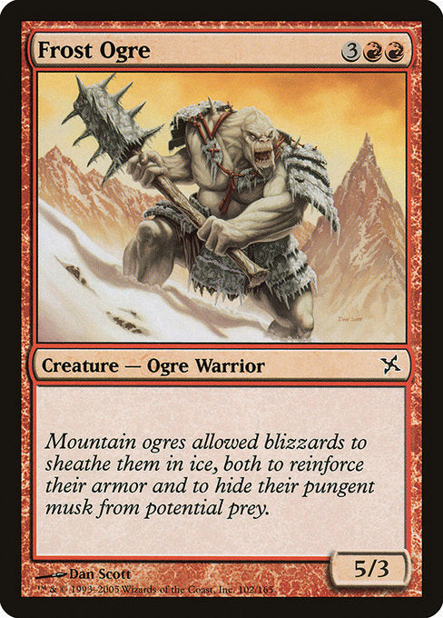 Frost Ogre (102) - Betrayers of Kamigawa - Game On