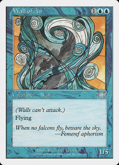 Wall of Air (105) - Classic Sixth Edition - Game On