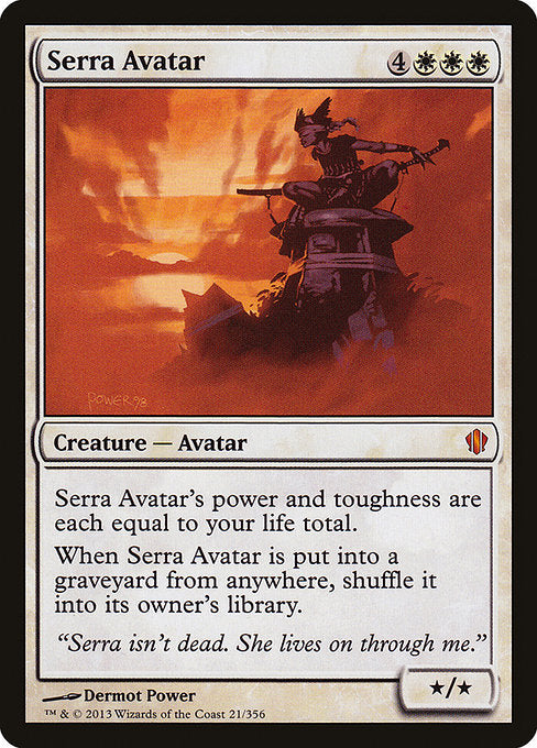 Serra Avatar (21) - Commander 2013 - Game On