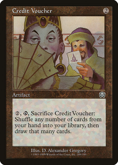 Credit Voucher (289) (Foil) - Mercadian Masques - Game On