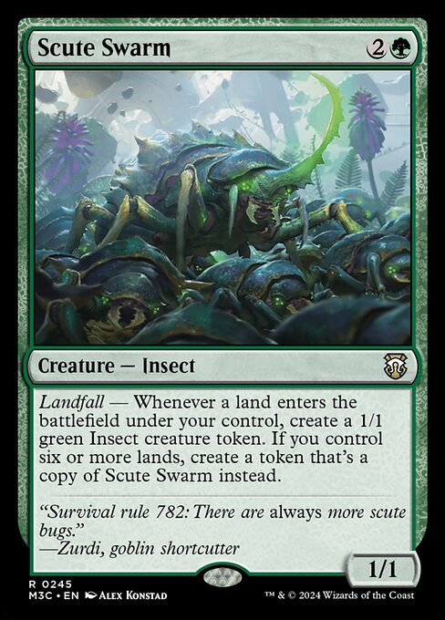 Scute Swarm (245) - Modern Horizons 3 Commander - Game On