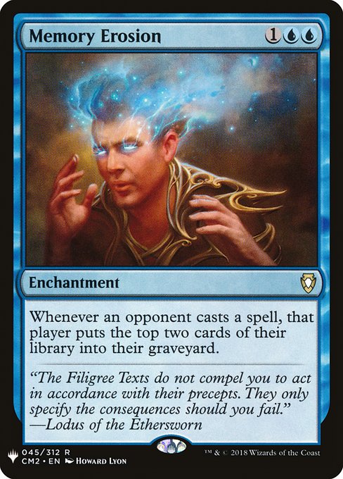 Memory Erosion (CM2-45) - The List - Game On