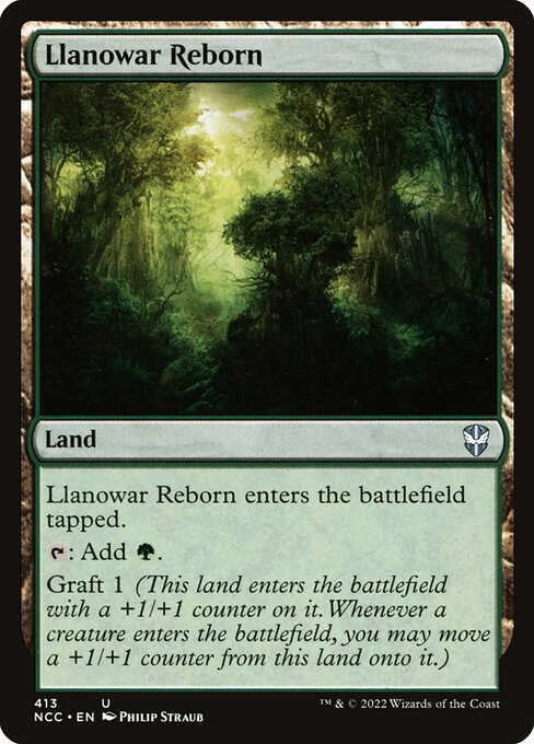 Llanowar Reborn (413) - New Capenna Commander - Game On