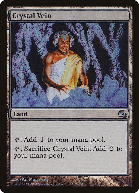 Crystal Vein (24) (Foil) - Premium Deck Series: Graveborn - Game On