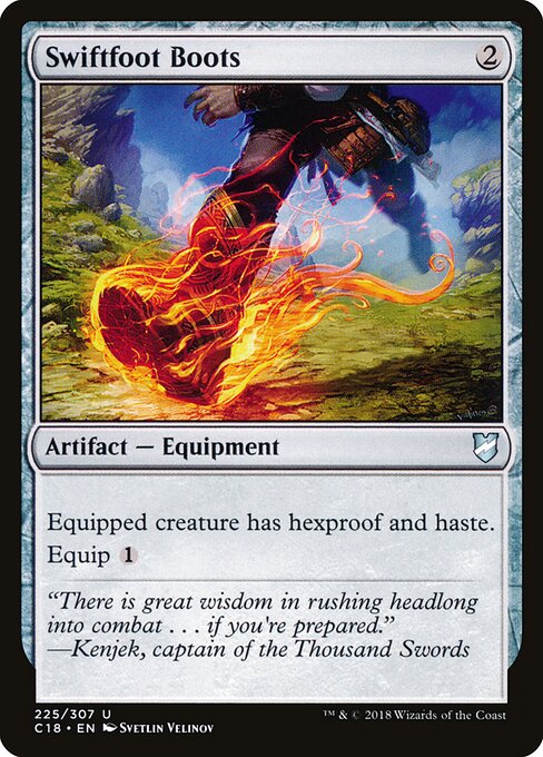 Swiftfoot Boots (225) - Commander 2018 - Game On