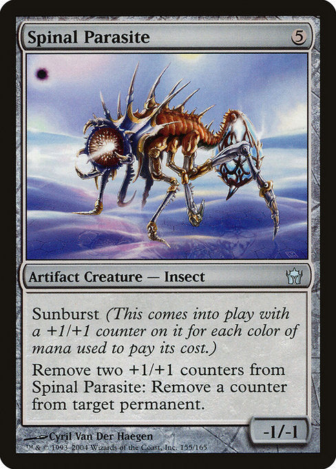 Spinal Parasite (155) (Foil) - Fifth Dawn - Game On