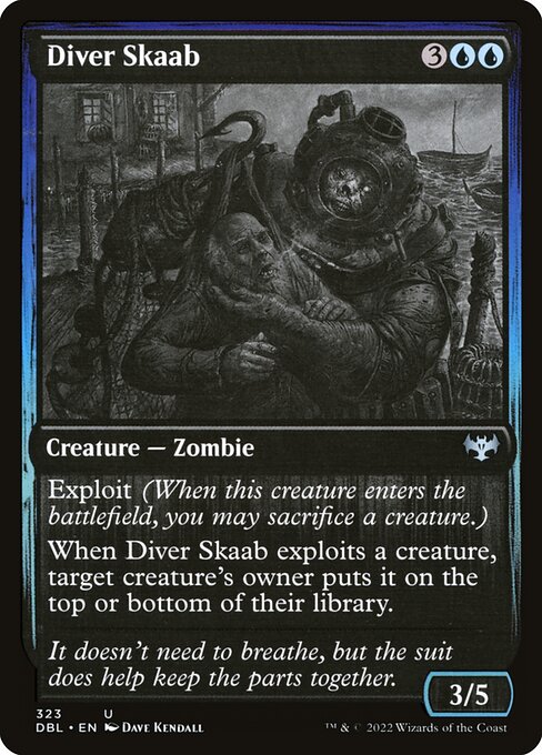 Diver Skaab (323) (Foil) - Innistrad: Double Feature - Game On