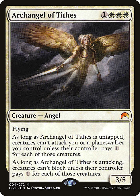 Archangel of Tithes (4) (Foil) - Magic Origins - Game On