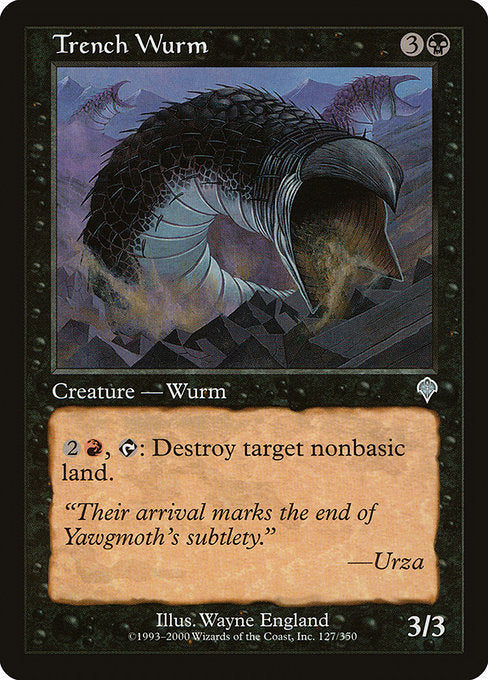 Trench Wurm (127) - Invasion - Game On
