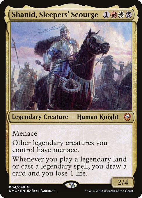 Shanid, Sleepers' Scourge (4) (Foil) - Dominaria United Commander - Game On