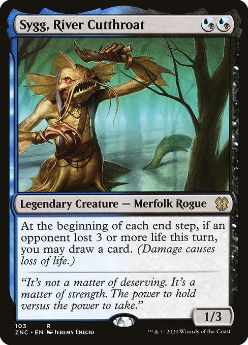 Sygg, River Cutthroat (103) - Zendikar Rising Commander - Game On
