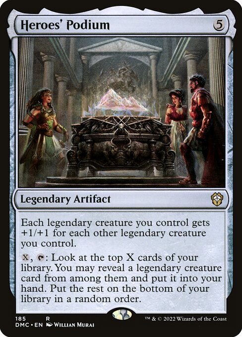 Heroes' Podium (185) - Dominaria United Commander - Game On