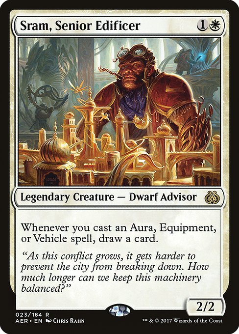 Sram, Senior Edificer (23) (Foil) - Aether Revolt - Game On
