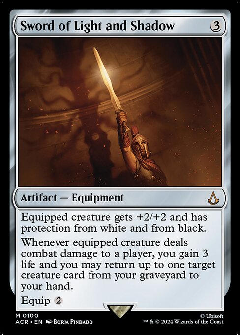 Sword of Light and Shadow (100) (Foil) - Assassin's Creed - Game On