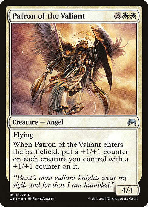 Patron of the Valiant (28) (Foil) - Magic Origins - Game On