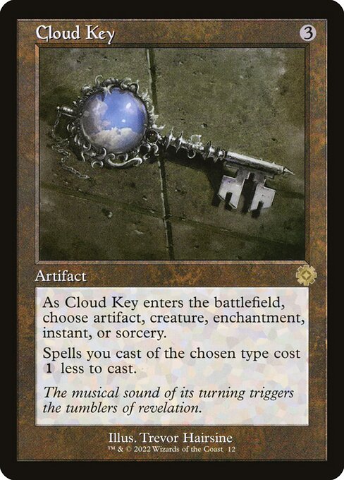 Cloud Key (12) - The Brothers' War Retro Artifacts - Game On