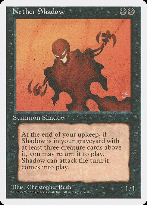 Nether Shadow (149) - Fourth Edition - Game On