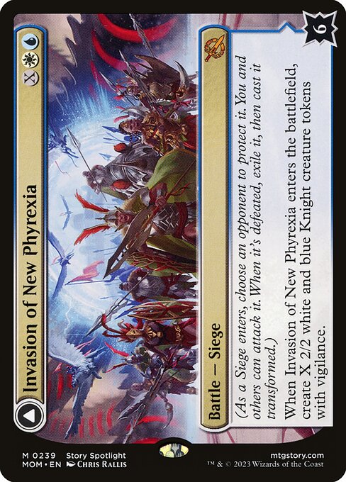 Invasion of New Phyrexia // Teferi Akosa of Zhalfir (239) - March of the Machine - Game On
