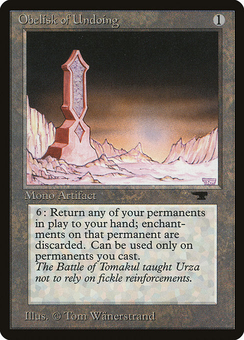 Obelisk of Undoing (58) - Antiquities - Game On