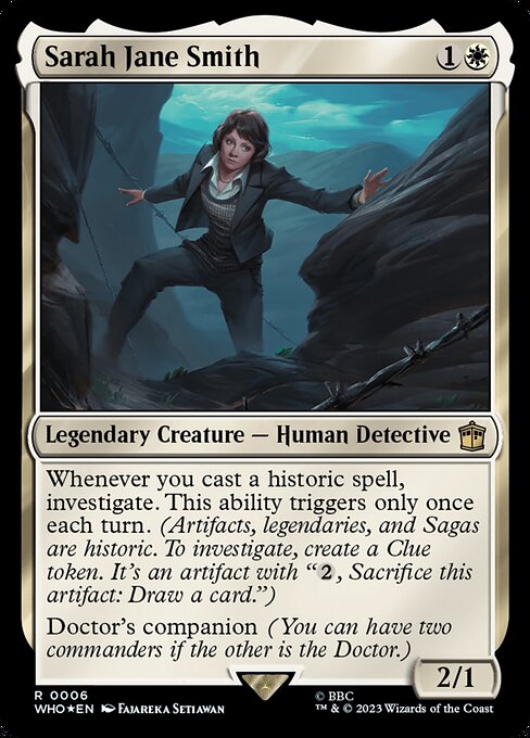 Sarah Jane Smith (6) (Foil) - Doctor Who - Game On