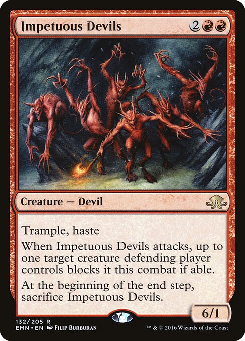 Impetuous Devils (132) (Foil) - Eldritch Moon - Game On