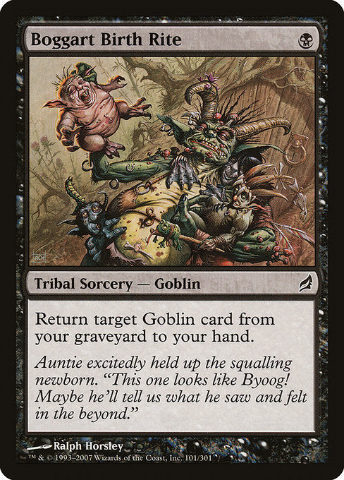 Boggart Birth Rite (101) - Lorwyn - Game On