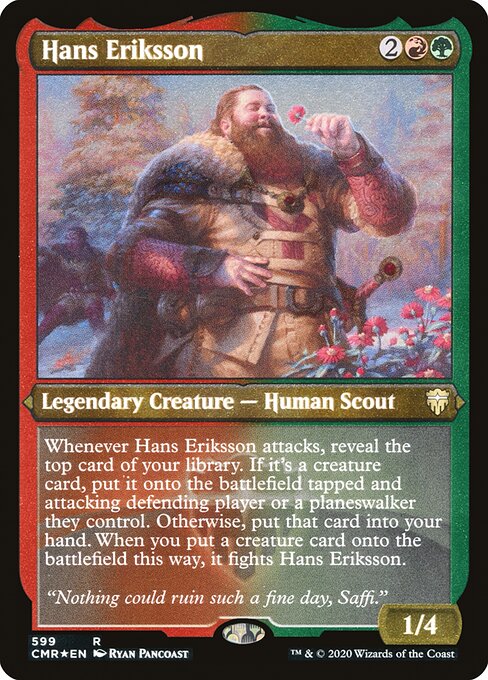 Hans Eriksson (599) (Foil) - Commander Legends - Game On