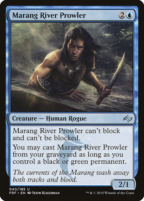 Marang River Prowler (40) (Foil) - Fate Reforged - Game On
