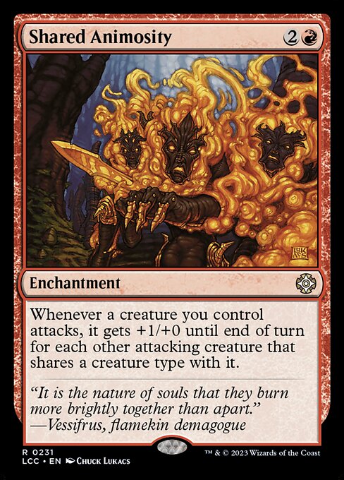 Shared Animosity (231) - The Lost Caverns of Ixalan Commander - Game On