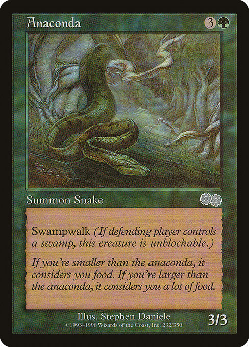 Anaconda (232) - Urza's Saga - Game On