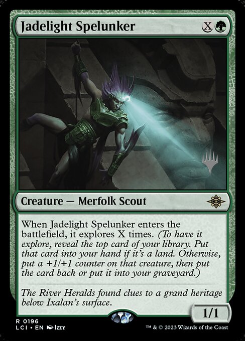 Jadelight Spelunker (196p) (Foil) - The Lost Caverns of Ixalan Promos - Game On