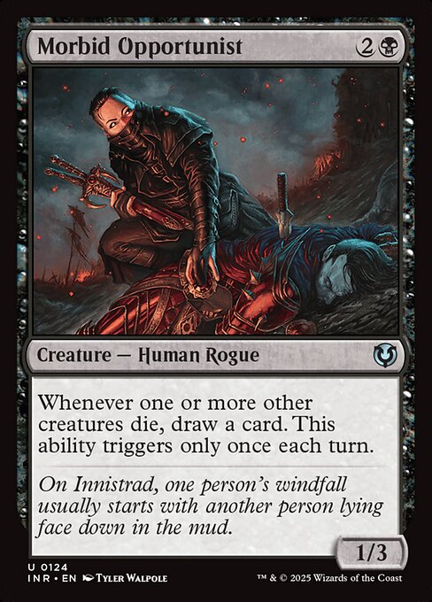 Morbid Opportunist (124) - Innistrad Remastered - Game On