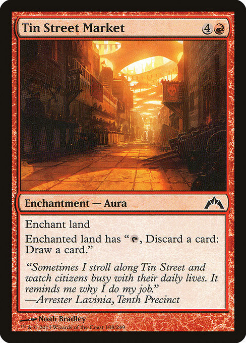 Tin Street Market (108) (Foil) - Gatecrash - Game On