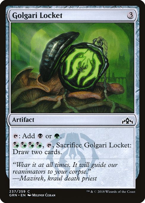 Golgari Locket (237) - Guilds of Ravnica - Game On