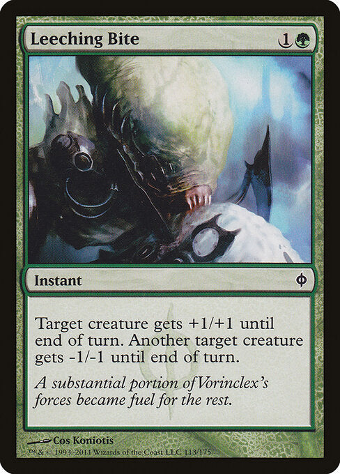 Leeching Bite (113) - New Phyrexia - Game On