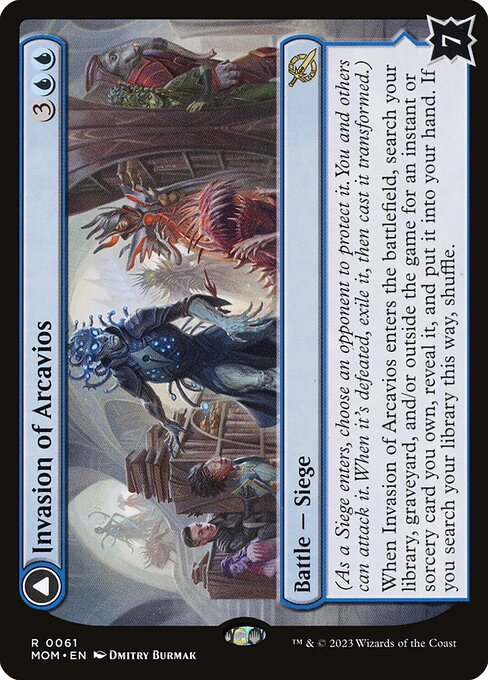 Invasion of Arcavios // Invocation of the Founders (61) (Foil) - March of the Machine - Game On