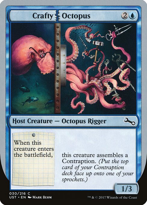 Crafty Octopus (30) (Foil) - Unstable - Game On