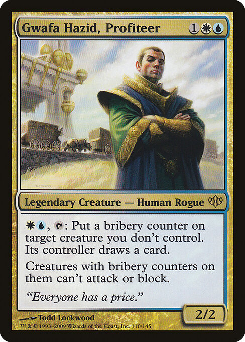 Gwafa Hazid, Profiteer (110) - Conflux - Game On