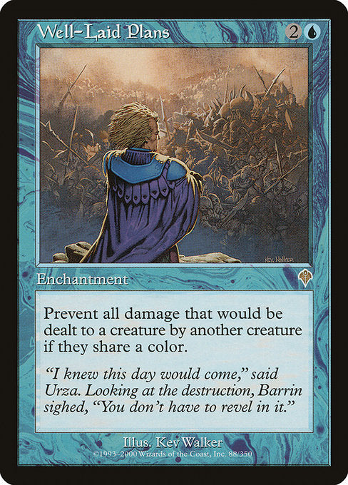 Well-Laid Plans (88) (Foil) - Invasion - Game On