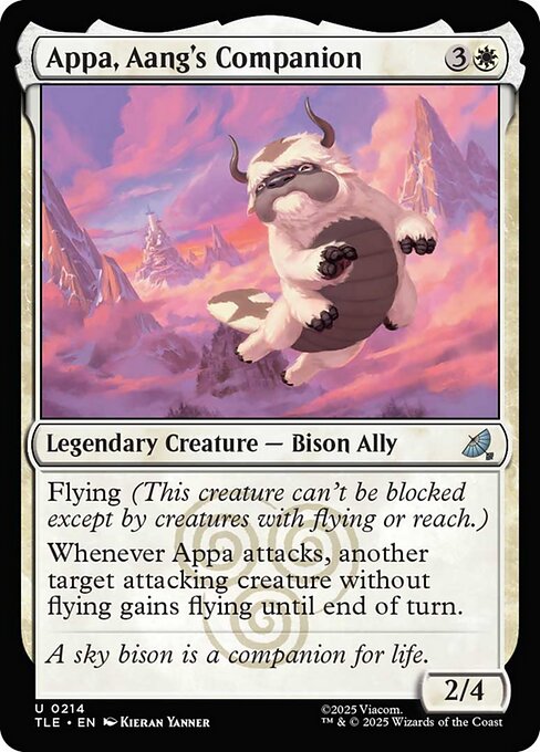 Appa, Aang's Companion (214) (Foil) - Avatar: The Last Airbender Eternal - Game On