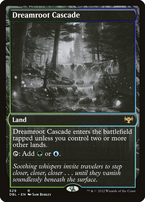 Dreamroot Cascade (529) (Foil) - Innistrad: Double Feature - Game On