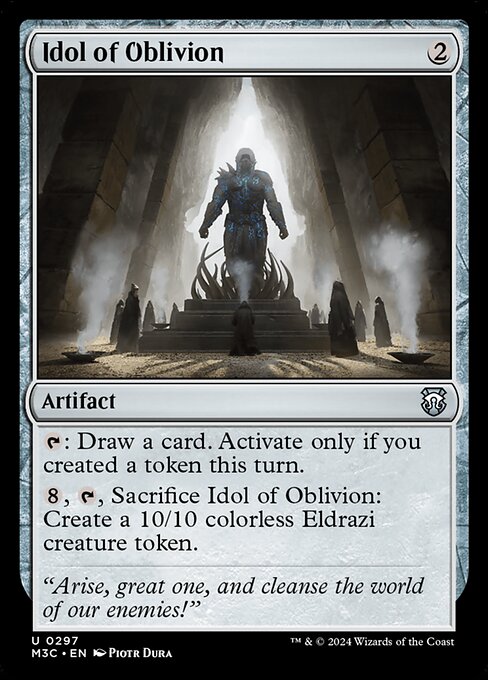 Idol of Oblivion (297) (Foil) - Modern Horizons 3 Commander - Game On