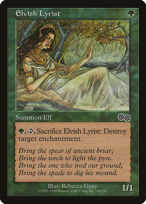 Elvish Lyrist (248) - Urza's Saga - Game On