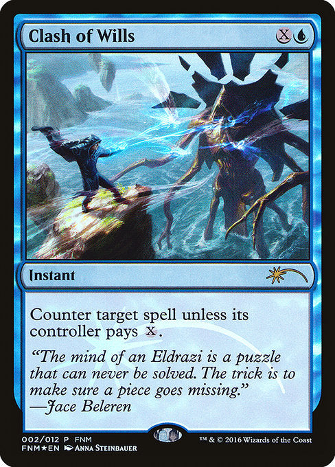 Clash of Wills (2) (Foil) - Friday Night Magic 2016 - Game On