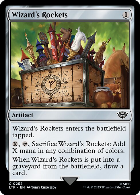 Wizard's Rockets (252) (Foil) - The Lord of the Rings: Tales of Middle-earth - Game On