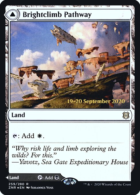 Brightclimb Pathway // Grimclimb Pathway (259s) (Foil) - Zendikar Rising Promos - Game On