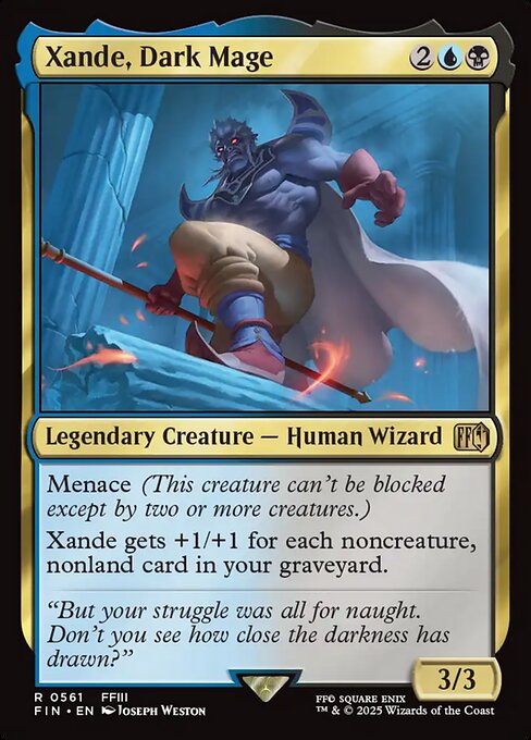 Xande, Dark Mage (561) - Final Fantasy - Game On