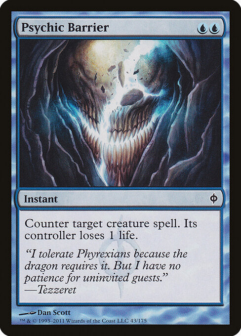 Psychic Barrier (43) - New Phyrexia - Game On