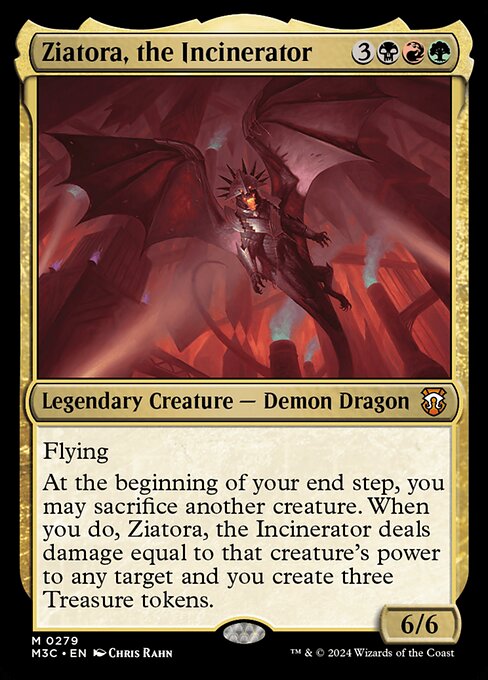 Ziatora, the Incinerator (279) - Modern Horizons 3 Commander - Game On